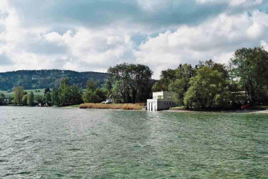 Micro-Apartment In Seenaehe Fusslaeufig Zum See:)) Ohningen Esterno foto